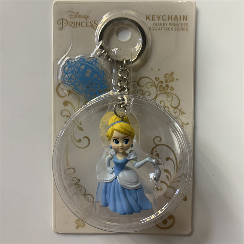 Disney Princess Egg Attack Keychain Series