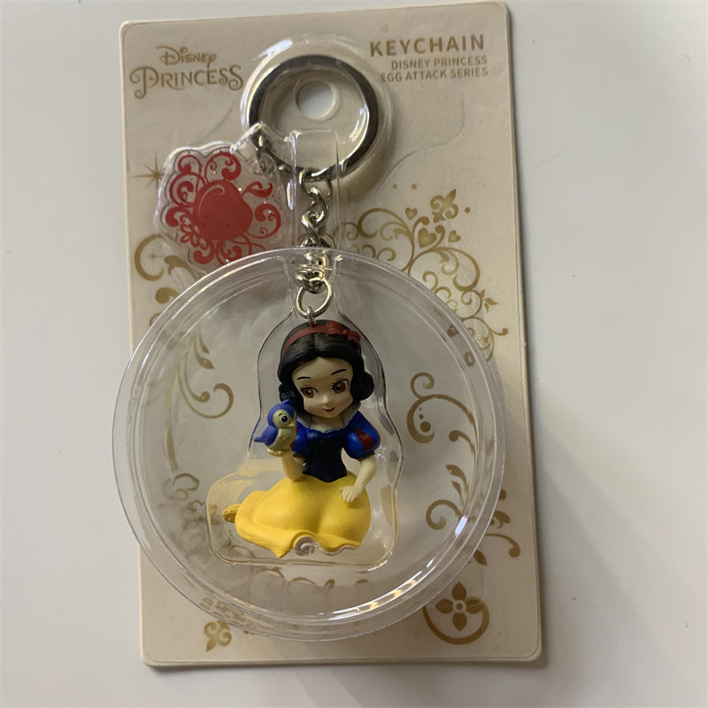 Disney Princess Egg Attack Keychain Series