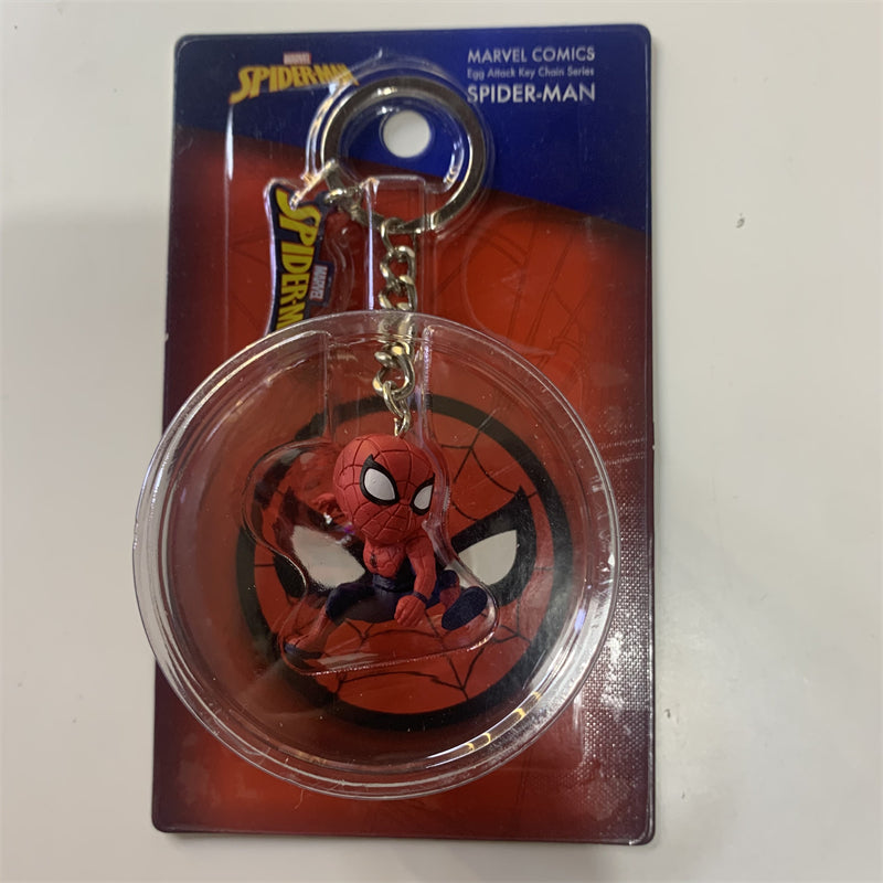 Classic Mickey Series Tassel Keychain And Marvel Egg Attack Keychain Series