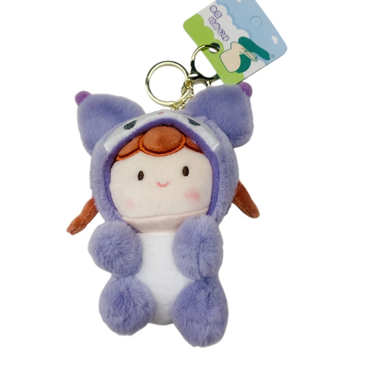 (8) lovely plush keychain