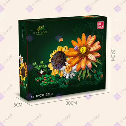 Toy Building Block - Flower (Sunflower & Daisy)