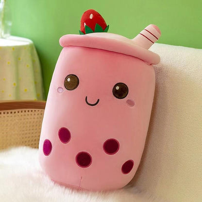 Boba tea with ice-cream design Plush Toys