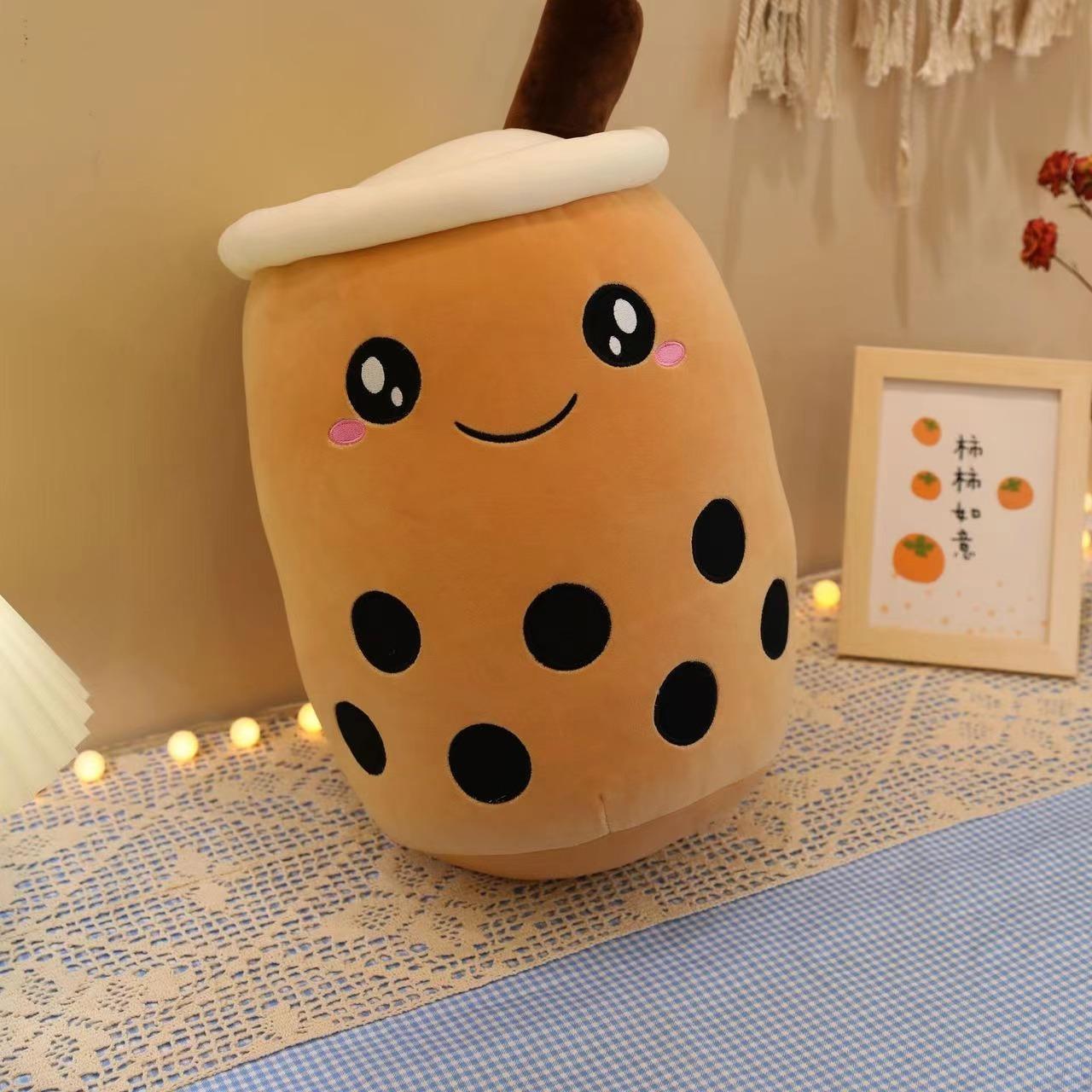 Boba tea with ice-cream design Plush Toys