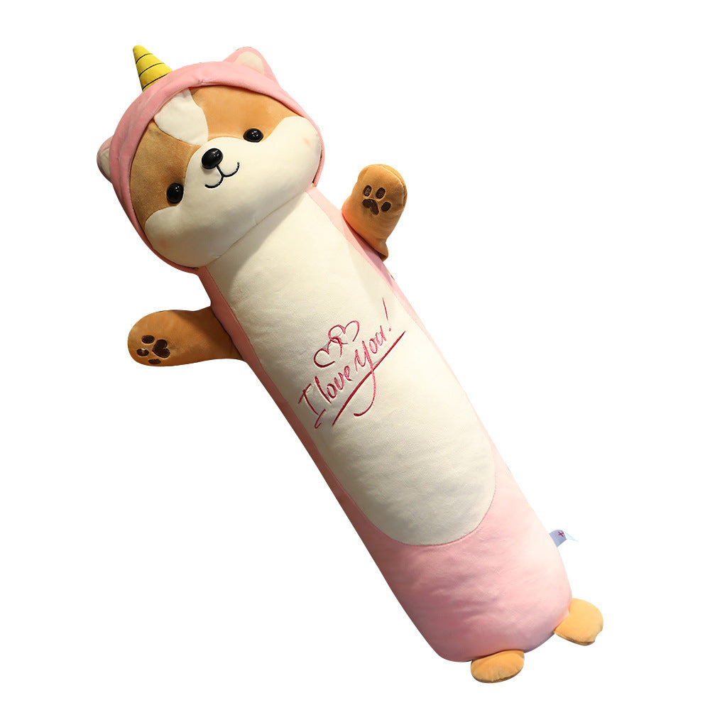 Shiba Inu long sleeping pillow