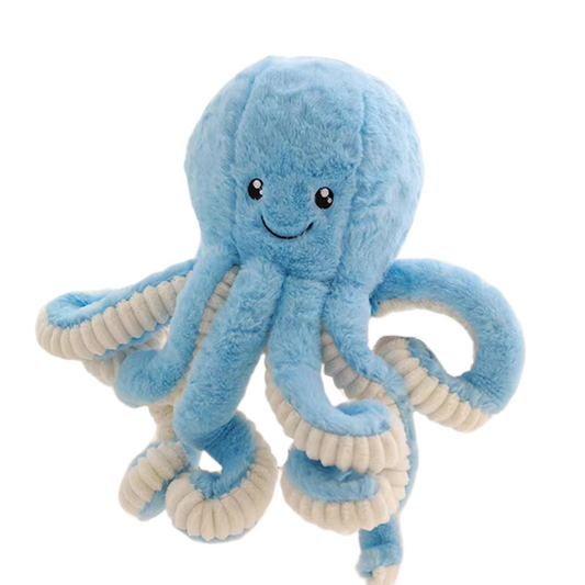 Furry Octopus Plush Toy