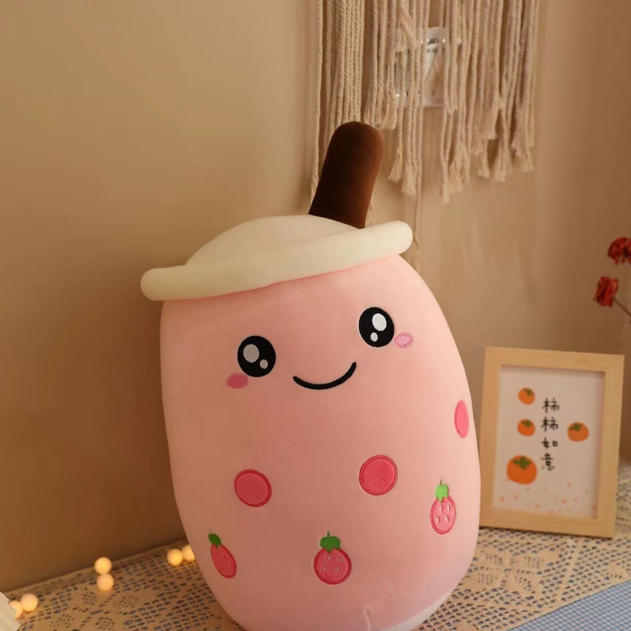 Boba tea with ice-cream design Plush Toys