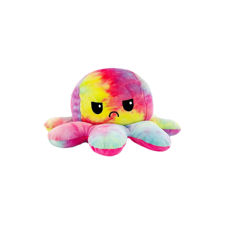 Octopus Plush Double-Sided Reversible Octopus Plushie