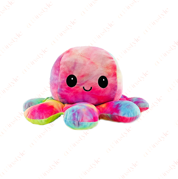 Octopus Plush Double-Sided Reversible Octopus Plushie