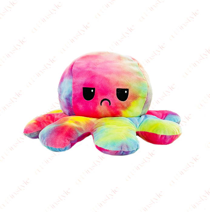 Octopus Plush Double-Sided Reversible Octopus Plushie