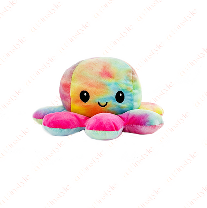 Octopus Plush Double-Sided Reversible Octopus Plushie